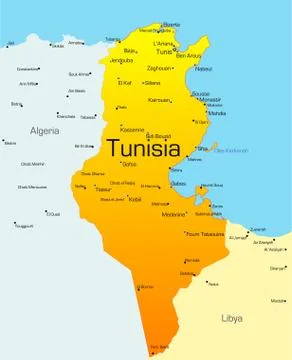 Tunisia Stock Illustration