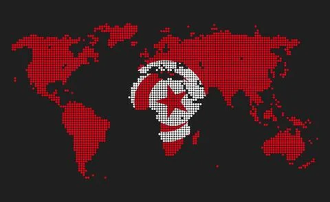 Tunisia Stock Illustration
