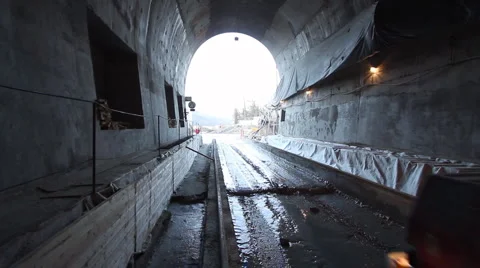 Tunnel 1 Stock Footage 1076908