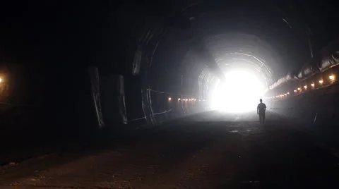 Tunnel 13 Stock Footage 1084044
