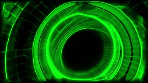 Tunnel 3d. Abstract virtual space, background Stock Footage 43618958