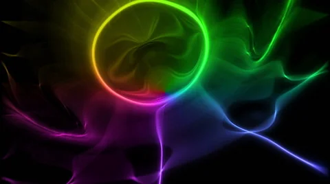 Tunnel 3d. Abstract virtual space, background Stock Footage 44211073