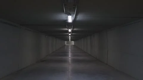 Tunnel abstract empty space Stock Footage 270435300