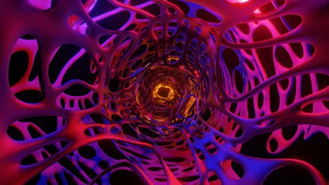 Tunnel ABSTRACT LOOPING Video Loop Stock Footage 194366787