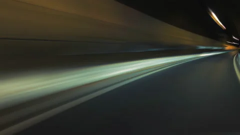 Tunnel Abstract In Out Video stock 202076910