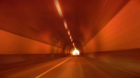 Tunnel abstract speed 01 Stock Footage