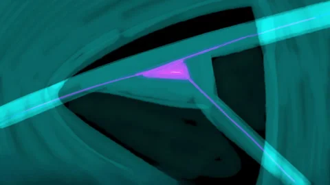 Tunnel Abstract Trance 4K Stock Footage 284752154