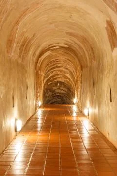 Tunnel and light digging Stock Photos