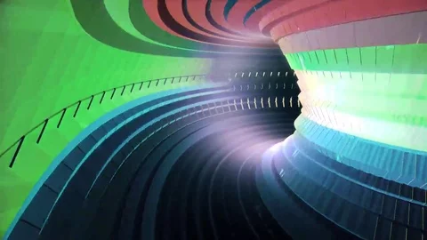 Tunnel Animation Stock Footage 69269961