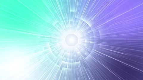 Tunnel animation. Vídeos de archivo 270085215