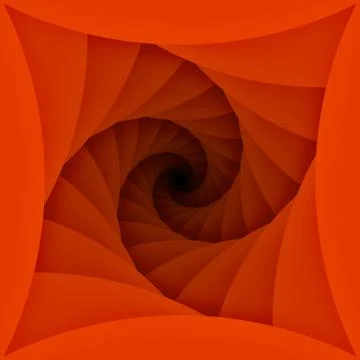 Tunnel blades spiral pattern Stock Illustration