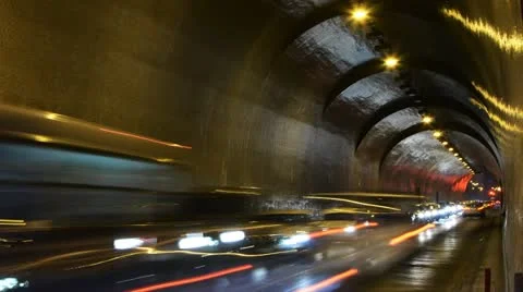 Tunnel, Budapest, Hungary Stock Footage 10849893