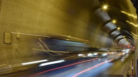 Tunnel, Budapest, Hungary Stock Footage 10850010