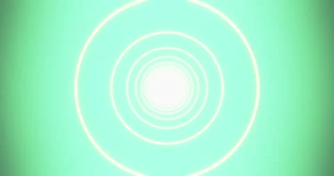 Tunnel of circles flaming. Loop Stock Footage 336267454