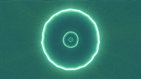 Tunnel Circles Pulse Wave Retro Seamless Loop Stock Footage 147674050