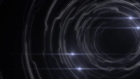 Tunnel Circuit b2 White Vidéo 146950456