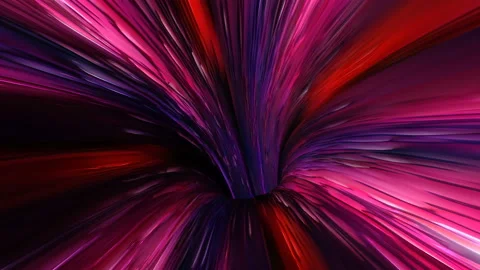 Tunnel colorful looping. Video stock 124687911