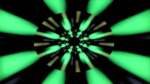Tunnel of colors vj loop Stock Footage 67992649