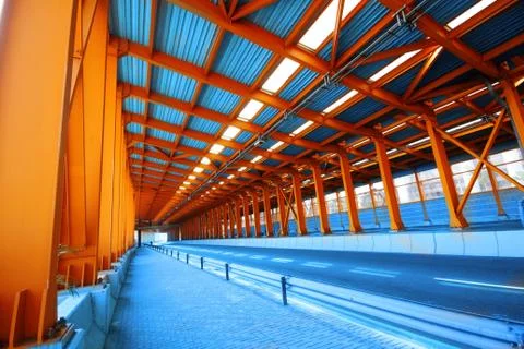 Tunnel at day Stock Photos