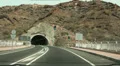 Tunnel drive Gran Canaria HD Footage