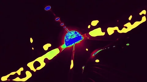 Tunnel effects 1 Video stock 152261859