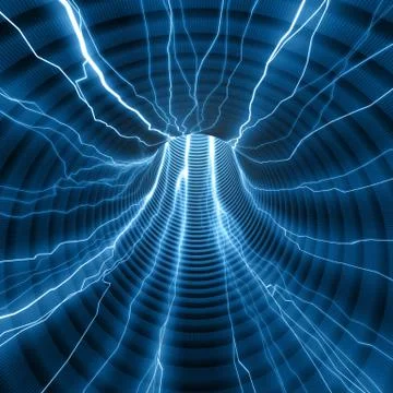 Tunnel Energy Illustrazione stock
