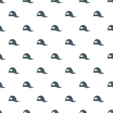 Tunnel entrance repeating pattern on white background Illustrazione stock
