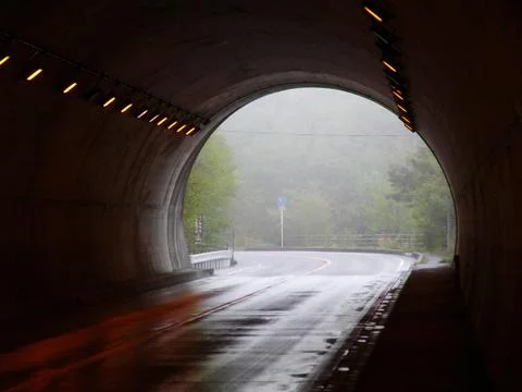 Tunnel escape Stock Photos