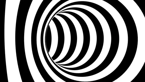 Tunnel fly through endless loop 動画素材 111253383