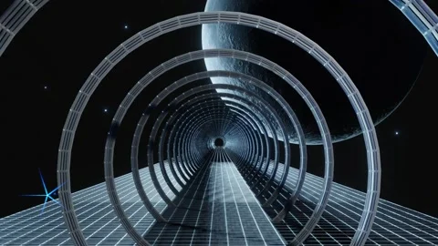 Tunnel Video stock 205383170