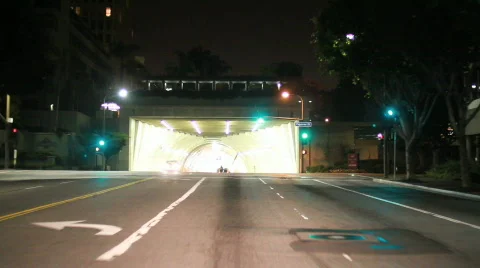 Tunnel Forward 1080 Stock Footage 643504
