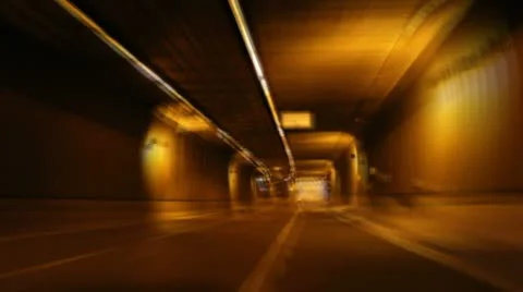 Tunnel highway timelapse Stock-Footage 10704066