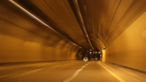 Tunnel highway timelapse Stock-Footage 10704107