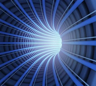 Tunnel Illustrazione stock