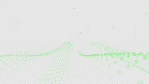 Tunnel Internal View: Green Ecosystem Research LiDAR Stock Footage 333846734