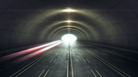 Tunnel with light coming from the exit 스톡 동영상 32748277