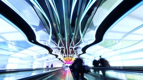 Tunnel of Light Stockbeeldmateriaal 46636085