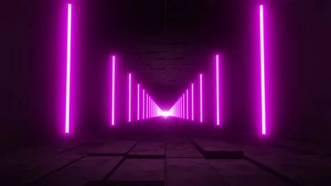 Tunnel Light Glow Abstract Background Loop Video stock 231226512