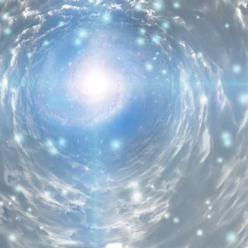 Tunnel of Light Stock Illustration