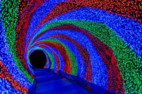 Tunnel light Stock Photos