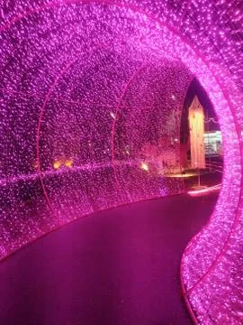 Tunnel of light Stock Photos