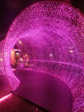 Tunnel of light Stock Photos