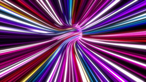 Tunnel Lighting Stock Footage 149337998
