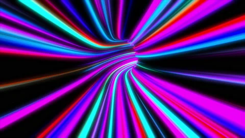 Tunnel Lighting Stock Footage 149338005