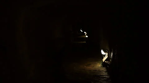 Tunnel lights (1) Stock Footage 29593077