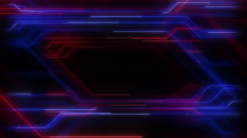 Tunnel line a Blue Red3 Stock Footage 146783518
