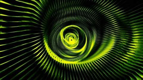 Tunnel Loop Abstract Space with Neon Lights - Fast Travel Seamless Light Space Video stock 100167074