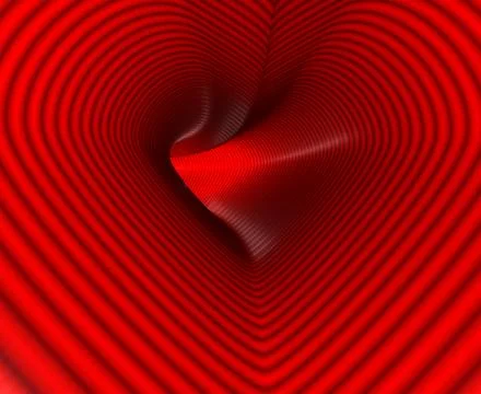 Tunnel of love Stock Illustration