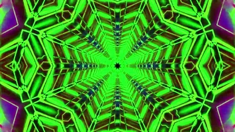 Tunnel motion Abstract background  Royal multicolor backdrop pattern Stock Footage 340183465