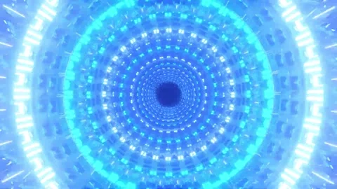 Tunnel motion Abstract background  Royal multicolor backdrop pattern Stock Footage 340183506